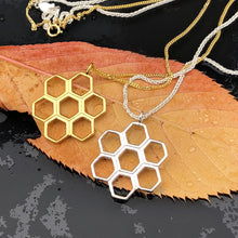 Load image into Gallery viewer, Honeycomb Pendant
